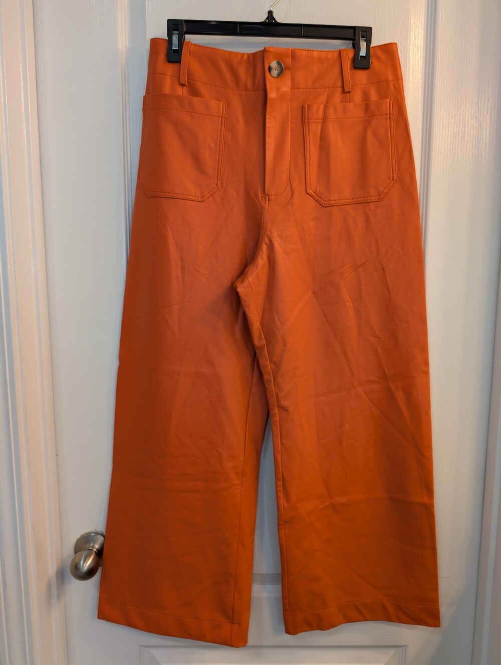 Maeve by Anthropologie Collette Faux Leather Pants Size 29 - Picture 3 of 10